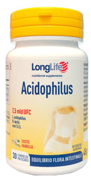 LONGLIFE ACIDOPHILUS 30CPR MAS