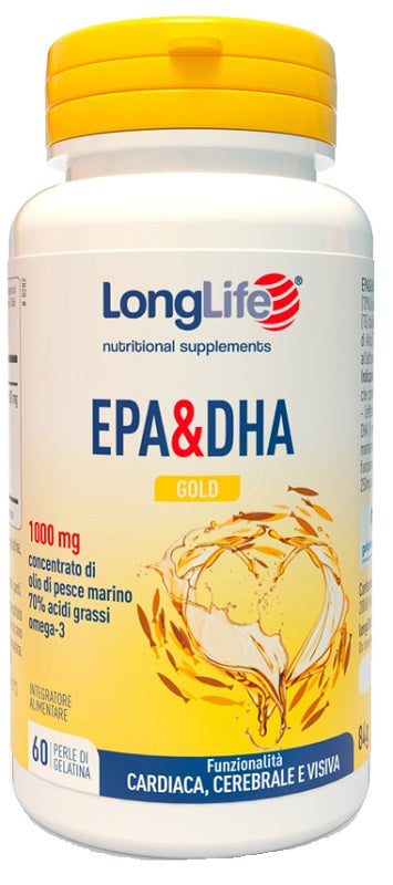 LONGLIFE EPA DHA GOLD 60PRL
