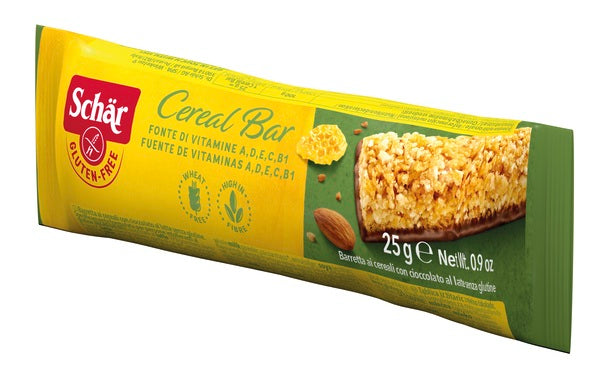 SCHAR CEREAL BAR C/CIOC LAT25G