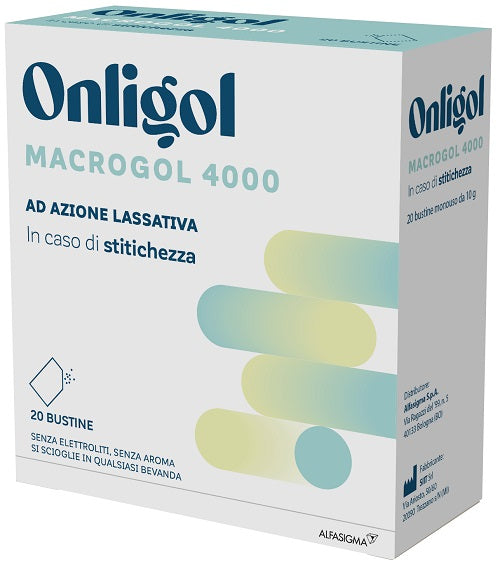 ONLIGOL MACROGOL 4000 20BUST