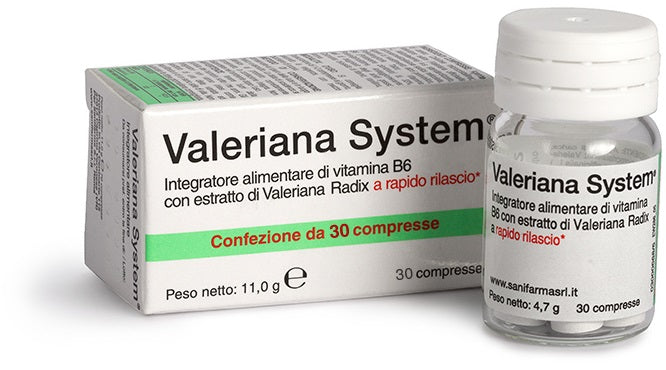 VALERIANA SYSTEM 30CPR