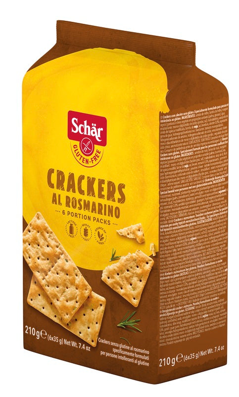 SCHAR CRACKERS ROSMARINO 6X35G