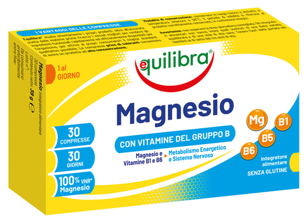 MAGNESIO C/VITAMINE B 30CPR