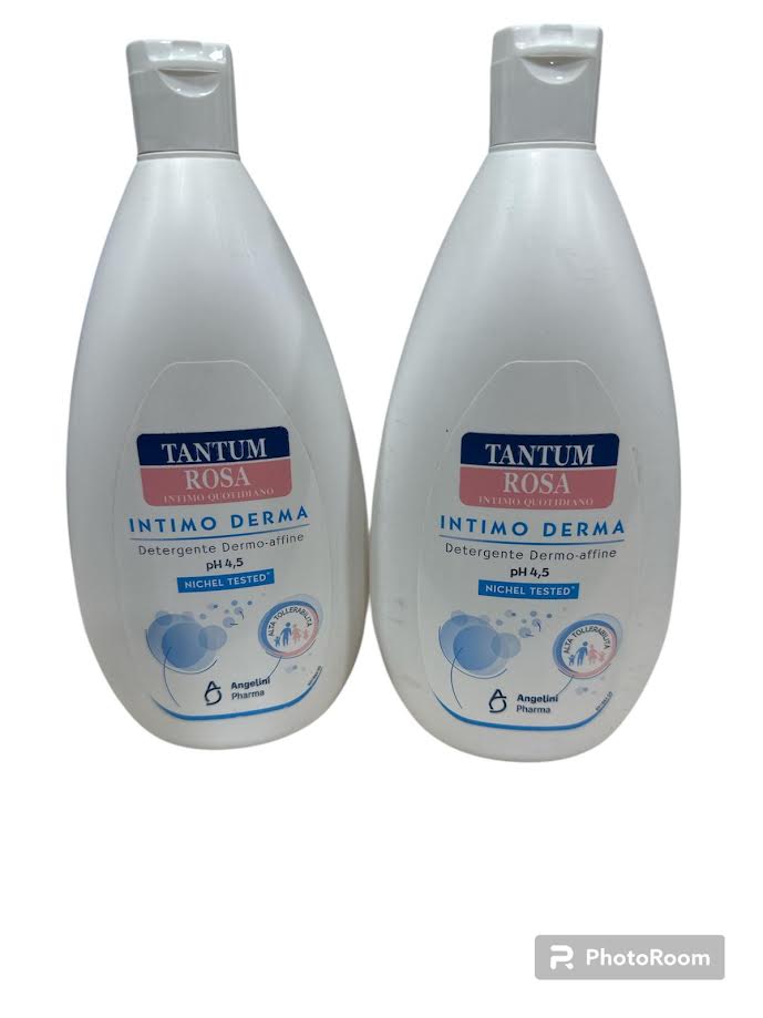 TANTUM ROSA INT DERMA DET500ML Promo Cofezione Bipack 2x500