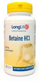 LONGLIFE BETAINE HCL 90CPR RIV