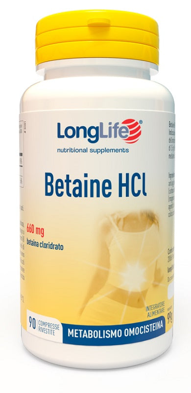 LONGLIFE BETAINE HCL 90CPR RIV