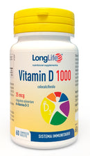 LONGLIFE VITAMIN D1000UI 60CPR