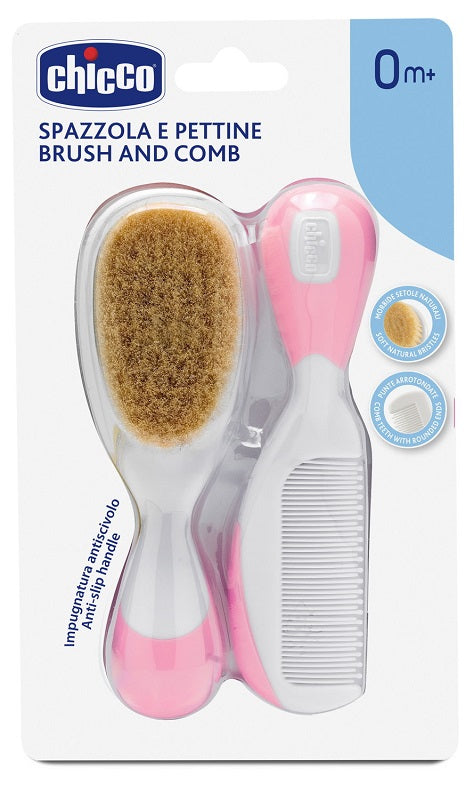 CH SPAZZOLA E PETTINE ROSA