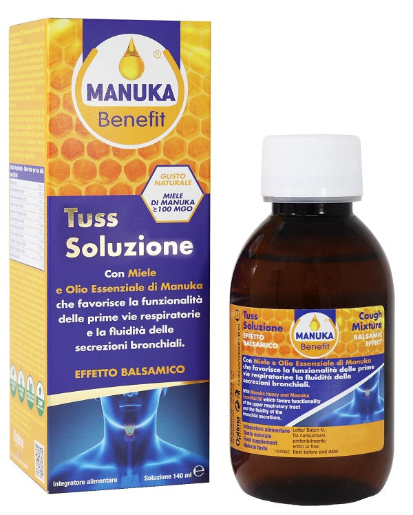 MANUKA BENEFIT TUSS SOL 140ML