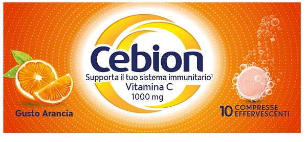 CEBION EFF VIT C ARANCIA 10CPR