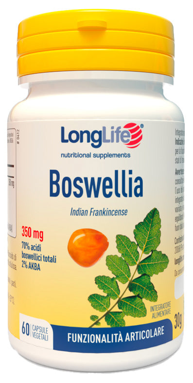 LONGLIFE BOSWELLIA 60CPS VEG