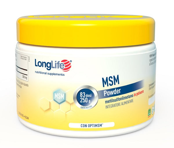 LONGLIFE MSM POWDER 250G