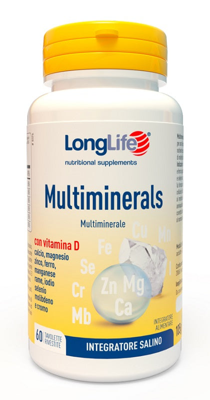 LONGLIFE MULTIMINERALS 60TAV