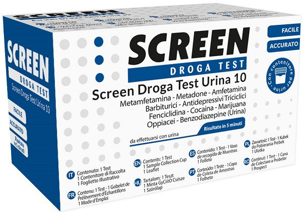 SCREEN DROGA TEST URINA 10DROG