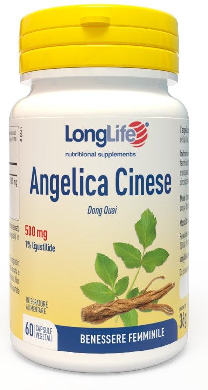 LONGLIFE ANGELICA CINESE 60CPS