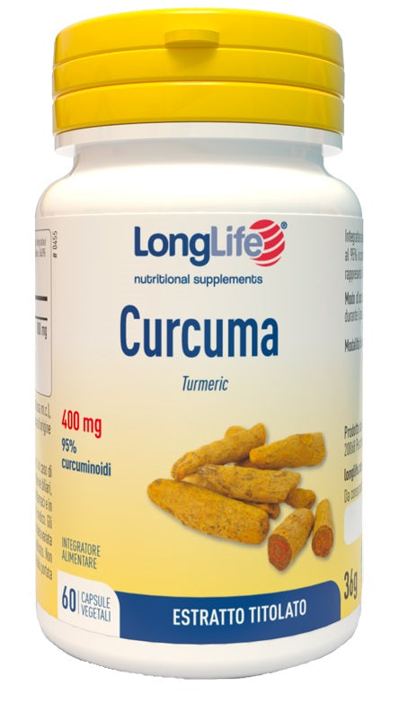 LONGLIFE CURCUMA 60CPS VEGETAL