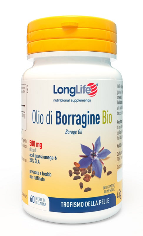 LONGLIFE OLIO BORRAG BIO 60PRL