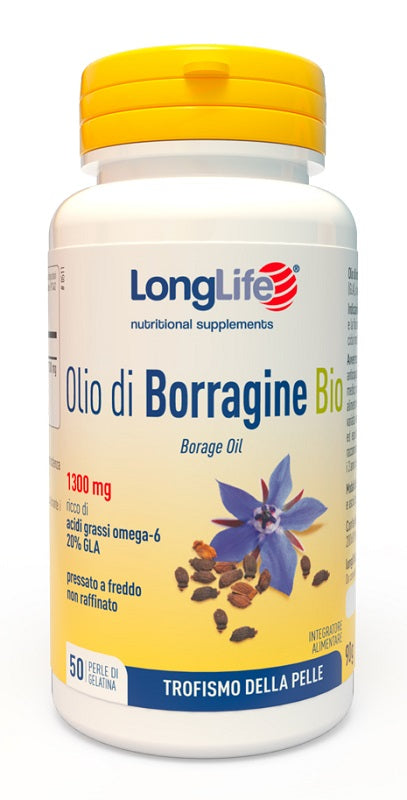 LONGLIFE OLIO BORRAG BIO 50PRL