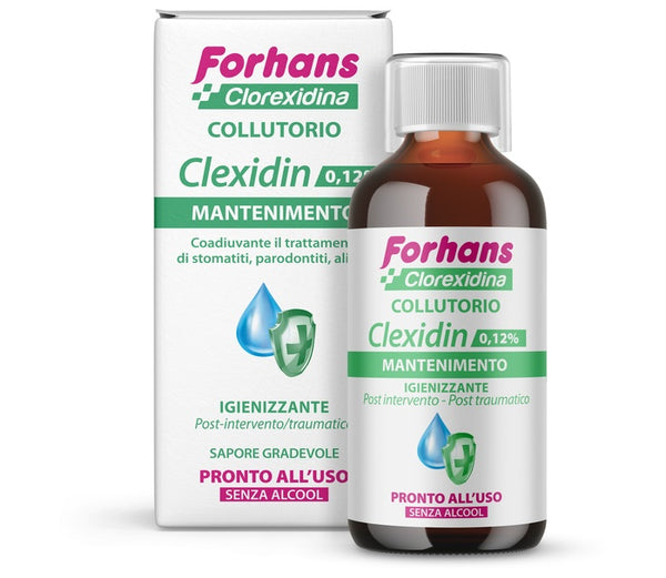 FORHANS CLEXIDIN 0,12 S/ALCOOL