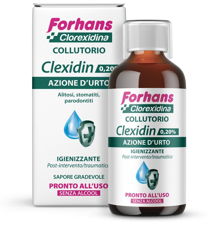 FORHANS CLEXIDIN 0,20 S/ALCOOL