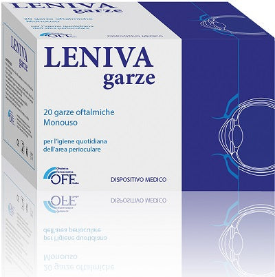LENIVA GARZE OFTALMICHE 20PZ