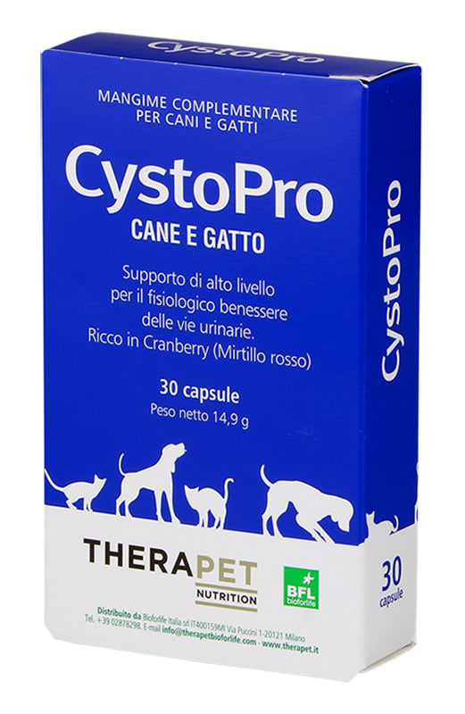 CYSTOPRO THERAPET 30CPS