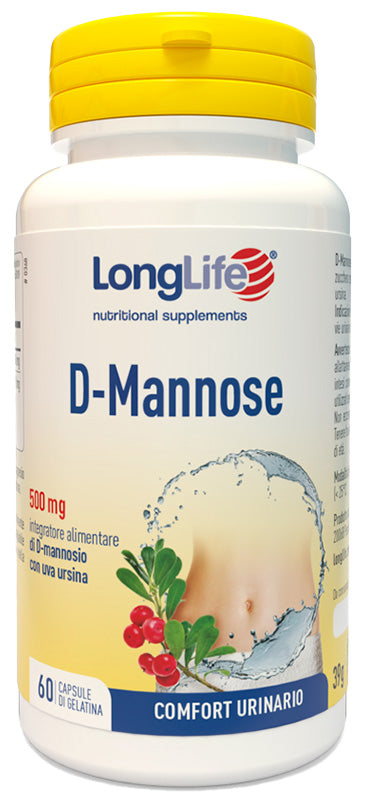 LONGLIFE D-MANNOSE 60CPS
