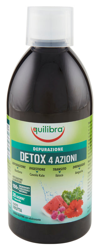 DETOX 4 AZIONI FRUTTA 500ML