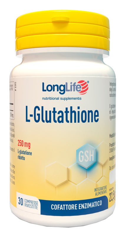 LONGLIFE L-GLUTATHIONE250MG30C