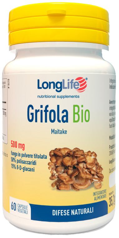 LONGLIFE GRIFOLA BIO 60CPS