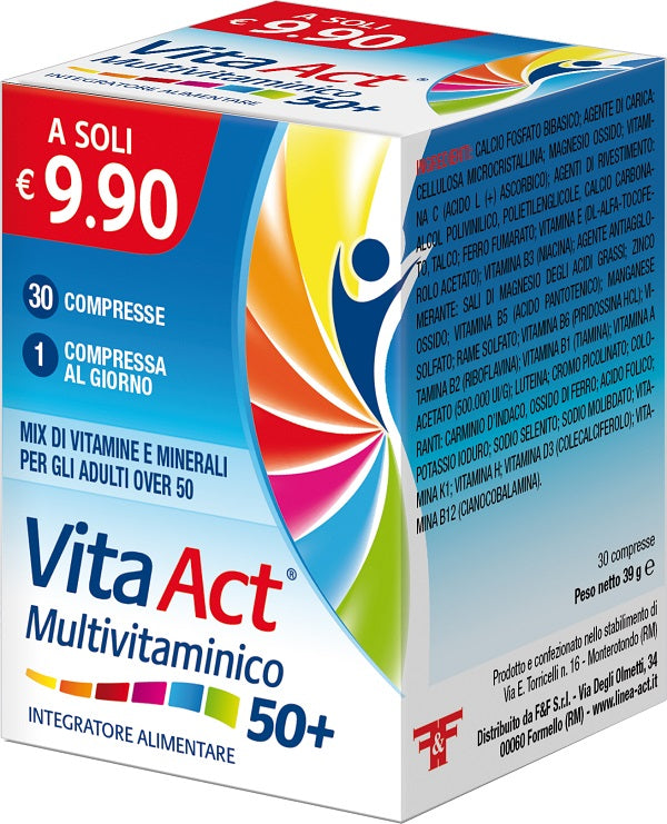 VITA ACT MULTIVITAM 50+ 30CPR