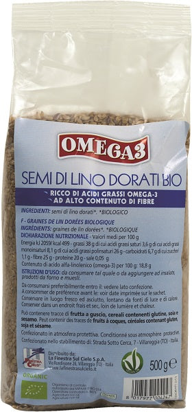LA FINESTRA SEMI LINO DORATI