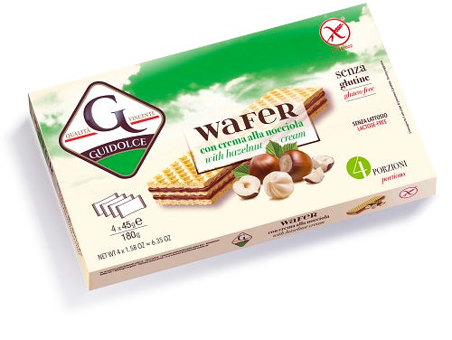 WAFER CREMA NOCCIOLA 4X45G