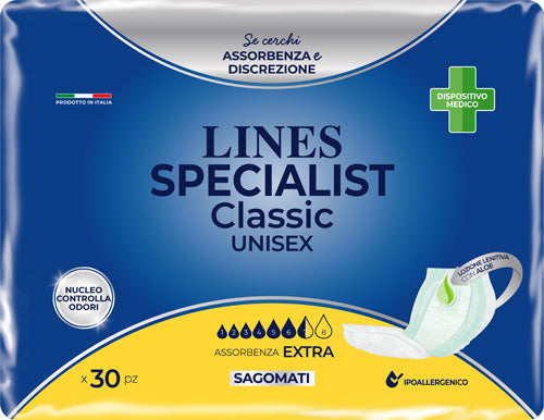 LINES CLAS SAGOMATO EXTRA 30PZ