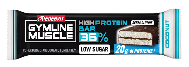 GYMLINE 20G PROTEINBAR LS COCO