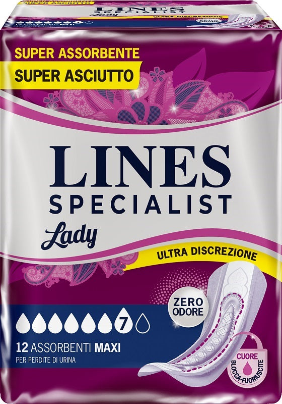 LINES SPEC LADY MAXI 12PZ