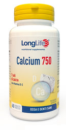 LONGLIFE CALCIUM 750MG 60TAV