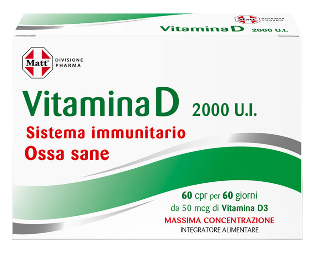MATT PHARMA VITAMINA D 60CPR