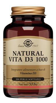 NATURAL VITA D3 1000 100PRL