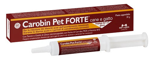 CAROBIN PET FORTE PASTA 30G