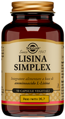 LISINA SIMPLEX 50CPS VEGETALI