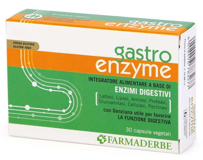GASTRO ENZYME 30CPS VEGETALI