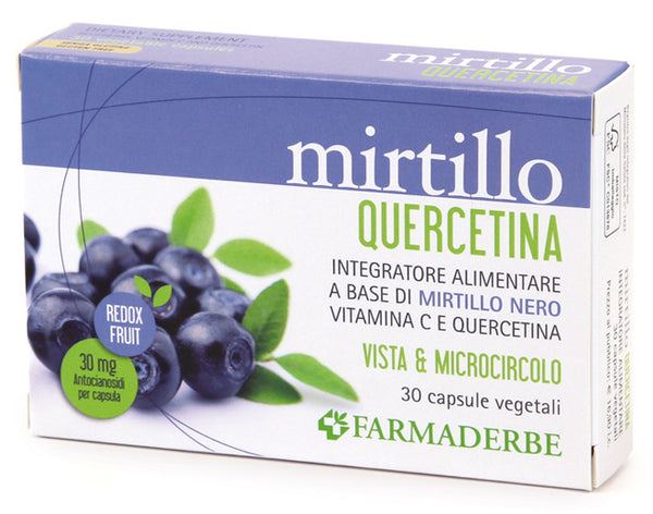 MIRTILLO QUERCETINA 30CPS VEG