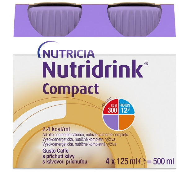 NUTRIDRINK COMPACT CAF 4X125ML