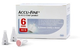 ACCU-FINE AGO G32 6MM 100PZ