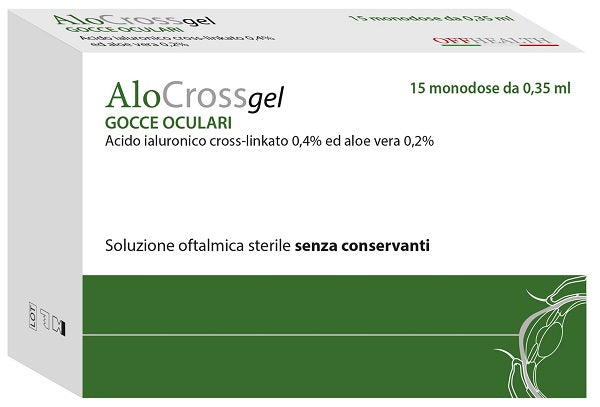 ALOCROSS MONODOSE SOL OFT 15FL