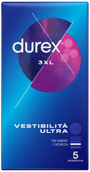 DUREX 3XL VESTIBILITA' ULTR5PZ