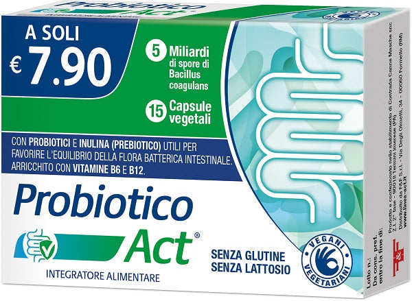 PROBIOTICO ACT 15CPS VEGETALI