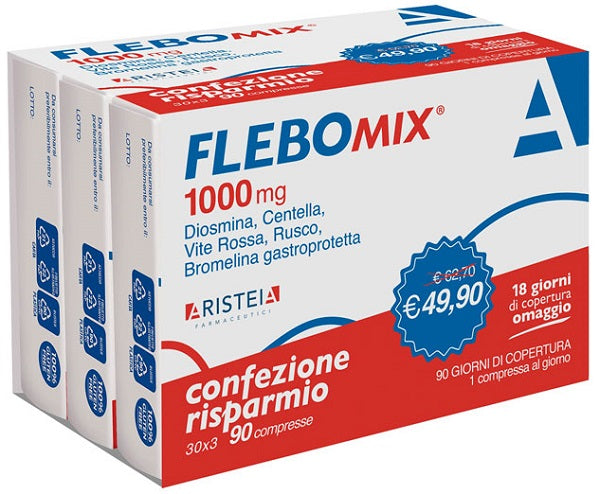 FLEBOMIX 1000MG 90CPR