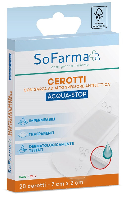 CEROTTO ACQUA 7X2 SOFARMAPIU'